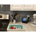 thumbnail image 2 of Caroline's Treasures Snowman with English Bulldog Glass Cutting Board Large, 2 of 2