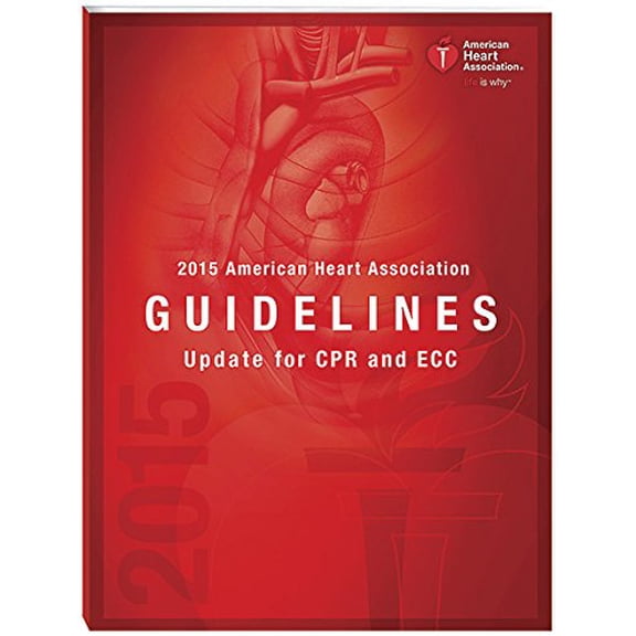 Pre-Owned 2015 American Heart Association Guidelines Update for Cpr and Ecc, 9781616693961, 1616693967, Paperback,