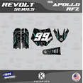 thumbnail image 2 of Kalair GFX Graphics Kit for Apollo RFZ X4-X6 X14-X19 (All Years) Revolt Series, 2 of 5