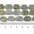 thumbnail image 5 of 3strands Natural Labradorite Beads Strands with Seed Beads Rectangle 11.5~12.5x7.5~10x5~6.5mm Hole: 0.8~0.9mm about 13pcs/strand 7.68~8.07 inch(19.5~20.5cm), 5 of 5