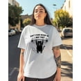 thumbnail image 3 of Women's Graphic T-Shirt White 3XL Women's Tops Funny Cat Lifting Weights Crew Neck Short Sleeve Shirts for Women, 3 of 3