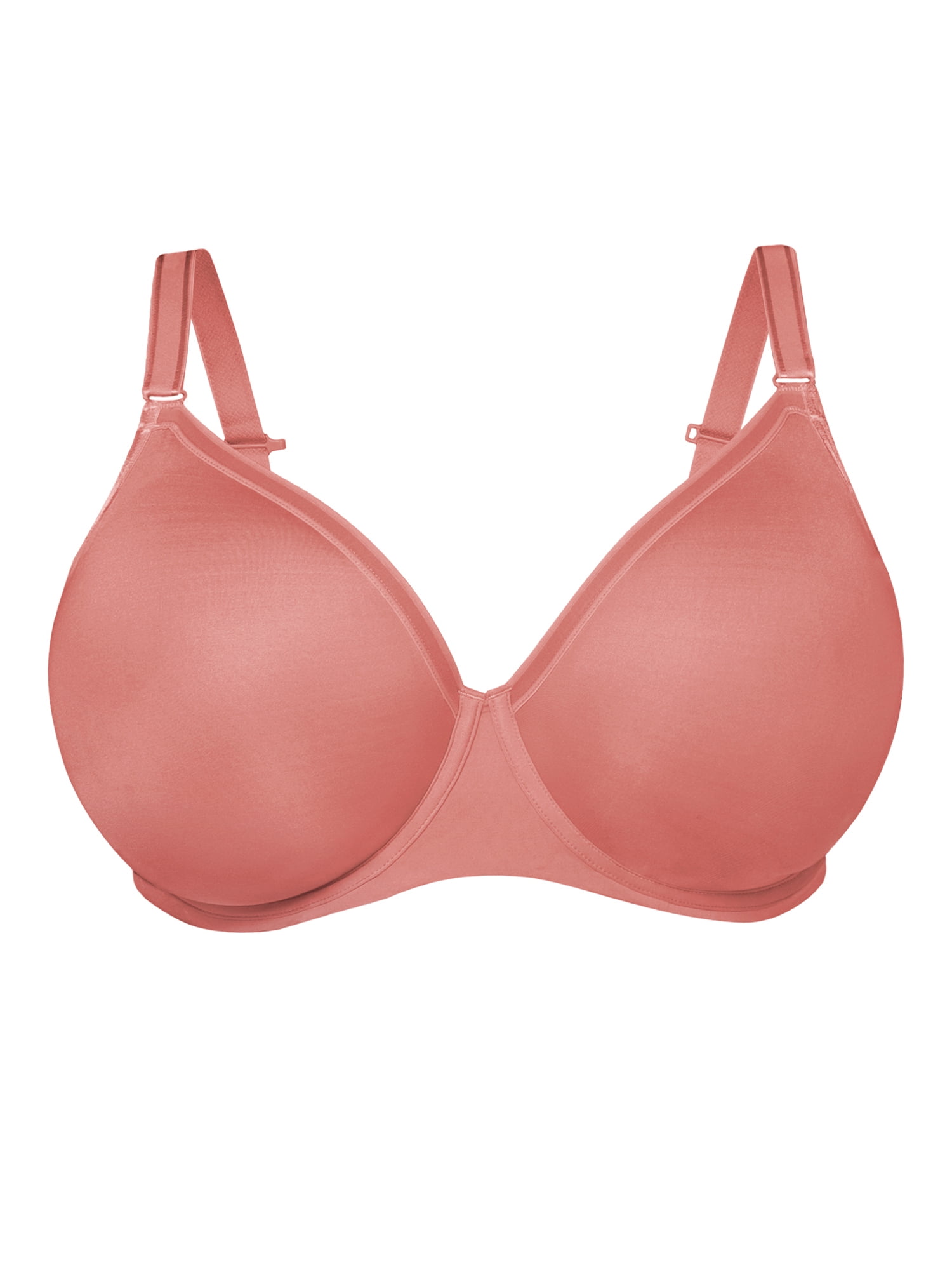 Fit for Me by Fruit of the Loom Women's Unlined Underwire Bra, Style FT967,  Sizes 38D to 42H 