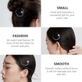 thumbnail image 3 of Fashionable Decorative Hair Clip for Women with Rhinestone Design Made of Metal Multi, 3 of 9