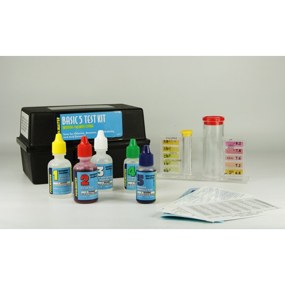Swim Central Basic 5-Way Swimming Pool Test Kit
