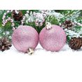 thumbnail image 2 of EFINNNY 24 Pcs Christmas Decorations Ornaments, 3 Styles Christmas Tree Balls, 1.18 inches Shatterproof Ornaments Set for Outdoor Indoor Holiday Wedding Party, 2 of 4