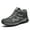 gray, variant on Men’s Warm Fleece-Lined Snow Boots, Outdoor Winter Ankle Boots, Non-Slip Thick Sole Insulated Hiking Boots, Big Size Lightweight Warm Cotton Shoes