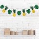 thumbnail image 3 of unbranded Para Fiestas Hawaii Con Banner Y Guirnalda De Hojas Tropicales, 3 of 7