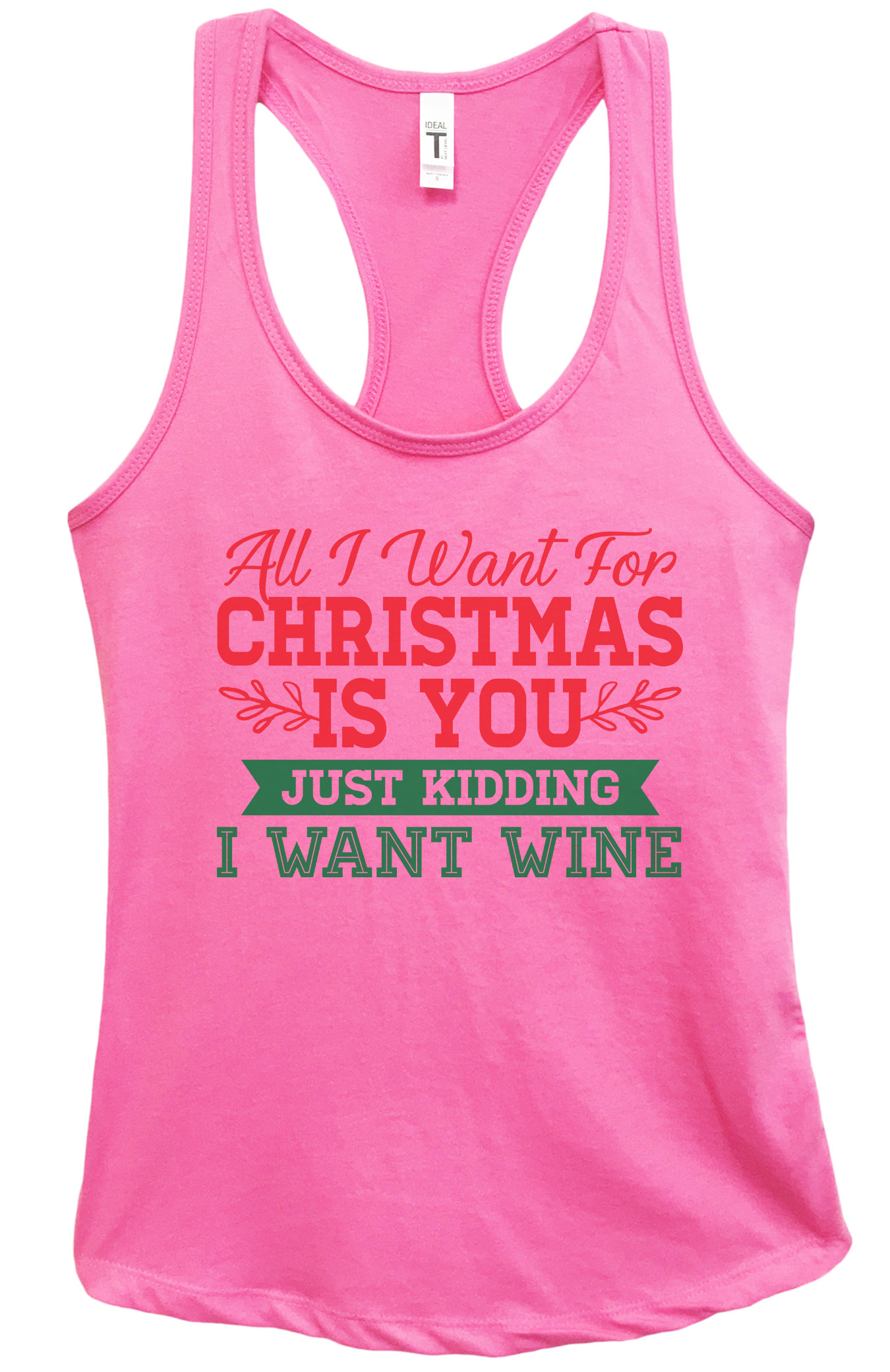 Womens Christmas Tank Top 