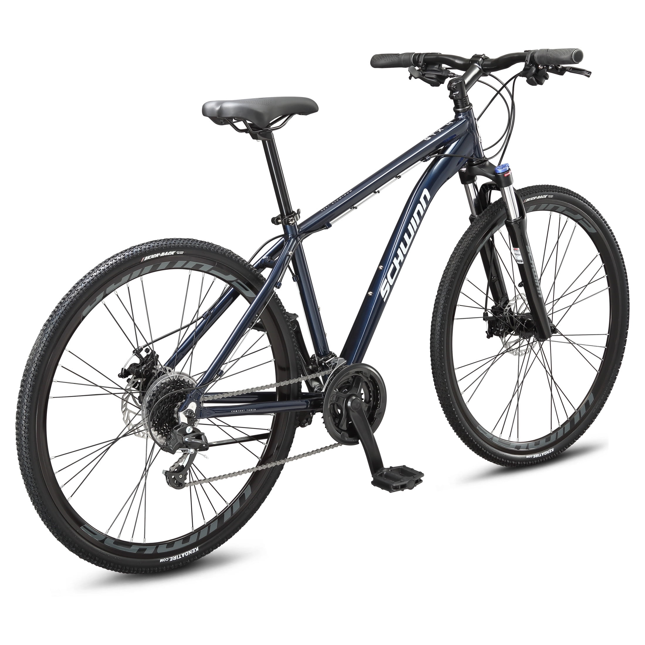 Schwinn GTX 4 Dual Sport Bike, 700c Wheels, 24 Speeds, Large Frame, Blue