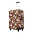 thumbnail image 2 of Uemuo Flower Bunny Printed Washable Luggage Cover - Fashion Suitcase Protector Fits 18-32 Inch Luggage -, 2 of 9