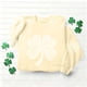 thumbnail image 2 of TaTaai Womens St Patricks Day Print Sweatshirt Long Sleeve Crewneck Casual Pullover Fleece Lined Holiday Top Gift, 2 of 6