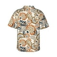 thumbnail image 4 of Xecao Floral Paisley print Hawaiian shirt - a stylish short-sleeve button-down for men, perfect for casual beach and tropical outings., 4 of 9