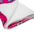 thumbnail image 3 of Sanrio My Melody and Kuromi Pillow Fight Sherpa Throw Blanket | 50 x 60 Inches, 3 of 8