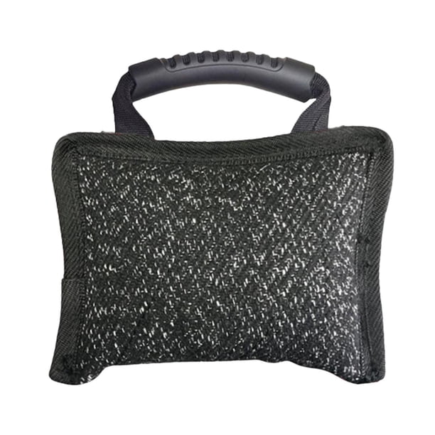 Almohada para mordeduras de perro, bolsa de entrenamiento para perros, accesorios premium, suministros para mascotas y equipos. Negro