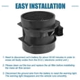 thumbnail image 4 of Car Mass Air Flow Sensor Meter Replacement No.5WK9605 for BMW 323i 2.5L L6 - Gas 1999-2000, 4 of 7