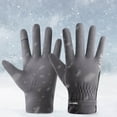 thumbnail image 4 of Miogawg Winter Waterproof Gloves, Cold Weather Thermal Gloves With Touchscreen Fingers, Suit For Running Driving Cycling Hiking Biking, 4 of 7