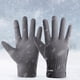 thumbnail image 4 of Xihbxyly Guantes de Invierno para Deportes, Compatibles con Pantallas Táctiles, Impermeables y Resistentes Al Viento, Transpirables, Cálidos, con Palma Antideslizante, para Ciclismo Al Aire Libre, Un, 4 of 7