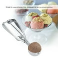thumbnail image 3 of Práctico cucharón para helado de acero inoxidable Cuchara para galletas Cuchara para helado Gatillo Herramientas de cocina ANGGREK Otros, 3 of 8