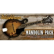 Washburn M3EK F-Style Mandolin Kit with Pickup & Gig Bag - Sunburst