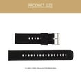 thumbnail image 2 of 2Pcs Silicone Strap Smartwatch Watch Band Decorative Watch Strap Replaceable Watchband, 2 of 8