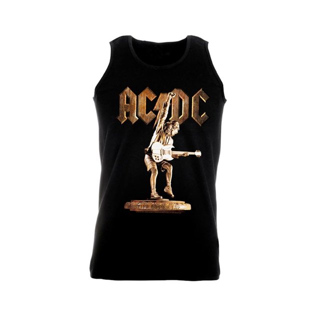 AC/DC - Camiseta Sin Mangas Stiff Upper Lip para Hombre (Negro)
