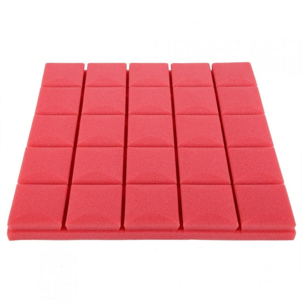 12 Panneaux Mousse Insonorisante Pyramide 5cm - Isolation Acoustique Studio, Bureau Et Pièce