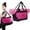 Rose red, variant on TELOLY Yoga Mat Bags,Nylon Fabric Yoga Mat Bag,18.90"*9.45"*6.30" Fitness Travel Gym Bag with Yoga Mat Holder,Style1