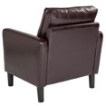 thumbnail image 3 of Washington Park Upholstered Chair in Brown Leather, 3 of 5