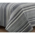 thumbnail image 4 of American Home Fashion Estate Collection Taj Quilt Set Grey Full - Queen 3 Piece, 4 of 4