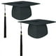 thumbnail image 1 of 2pcs Doctor Hat - Sombrero de estudiante unisex - Sombrero de soltero - Gorro de graduación - Con colgante de borla - Para graduación - para pregrado brillar Electrónica, 1 of 5