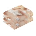 thumbnail image 2 of Star Pattern Design Set of 2 Pure Cotton Towels, 16'' x 28'', Highly Absorbent and Soft, 2 of 8