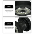 thumbnail image 3 of HONMEET 2Pcs Guide Roller Motorcycle Chain Tensioner Plastic Bearing Steel Anti-Slip Shock Absorption for Riding Maintenance, 3 of 8