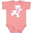 thumbnail image 3 of Inktastic Cute Polar Bear, White Bear, Ice Skating Bear Boys or Girls Baby Bodysuit, 3 of 5
