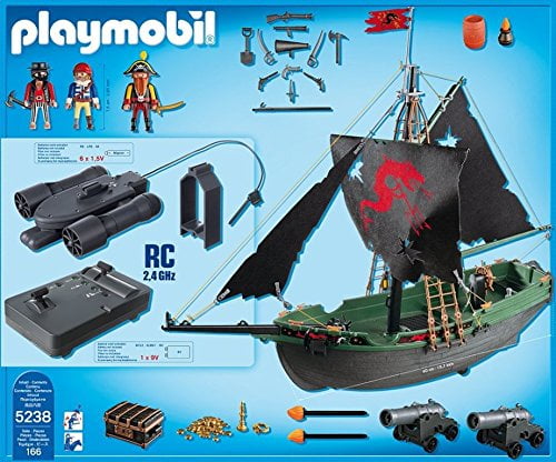 playmobil pirate ship motor