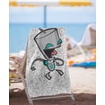 thumbnail image 2 of Invader Zim Towel, 30"x60", Laughing Gir Beach Towel, 2 of 6