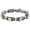 Clear AB, variant on Vintage Acrylic Crystal Antique Silver Stretch Bracelet