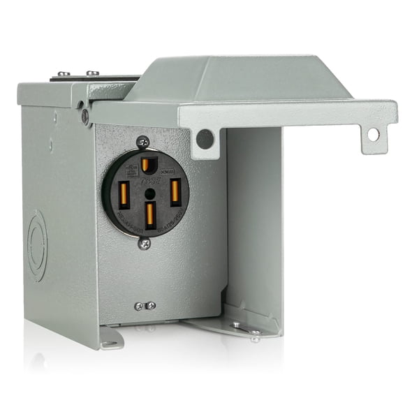 Caja de conexiones eléctricas WELLUCK RV Power Outlet 50A 125/250V
