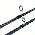 thumbnail image 2 of Carbon Fiber Fishing Rod-black Rod Body, Imitation Wood Handle-180cm/70.86inch-medium-fast Speed, Medium-light Feel-can Be Used with A Variety of Lures-general Purpose Rod for All Ages, 2 of 8