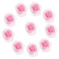 thumbnail image 5 of 100 Piezas de Espuma Flores de Rosas Artificiales Manualidades de Besos Ramo Baby Shower Decoración de Bricolaje Rosado Soledad Cabeza de la flor de las rosas de la espuma, 5 of 5