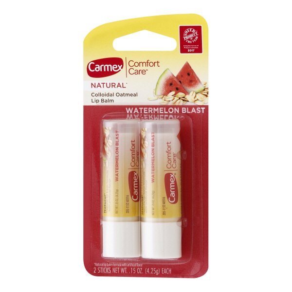 Carmex Comfort Care lip balm Watermelon , 2 pack
