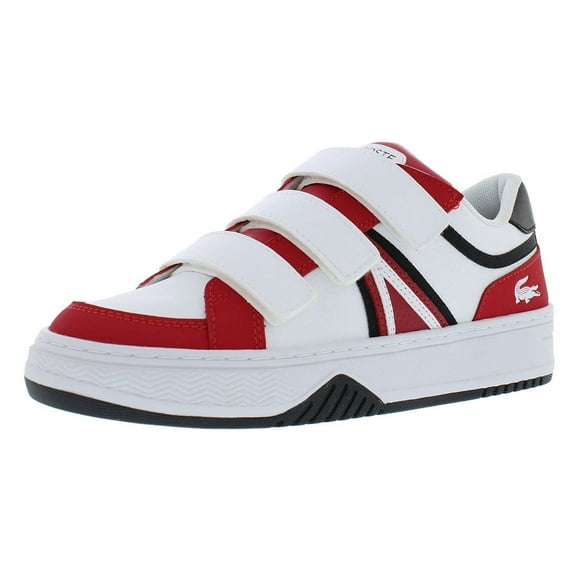 Lacoste L001 223 1 SUJ Mens Shoes Size 5, Color: Red/White