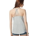 thumbnail image 2 of Aeropostale Womens Printed Ring-Back Tank Top, Purple, Juniors, Medium, 2 of 3
