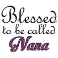 thumbnail image 3 of CafePress - Blessed To Be Called Nana Pajamas - Women's Short Sleeve Print T-Shirt and Pants Light Cotton Pajama Set, 3 of 7