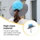 thumbnail image 4 of Sombreros para el Sol Qarigey Niños Adultos Senderismo Sombrero de Pescador Azul Adulto, 4 of 6