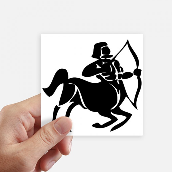 Constellation Sagittarius Zodiac Sign Sticker Square Waterproof Stickers Wallpaper Car Decal