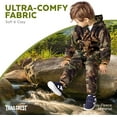 thumbnail image 3 of TrailCrest Infant - Toddler Camo Full Zip Hoodie Sweatshirt Fleece Jacket & Pants Set, Pink & Camo, 6, 3 of 7