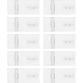 thumbnail image 1 of Shisuyan 10pcs Acrylic Hasp Buckle Clear Latch Hasp Lock Latch Buckle for Jewelry Boxes, 1 of 9