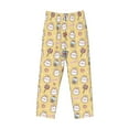 thumbnail image 6 of Uemuo Rabbit And Candy Pattern Men's Wide Leg Palazzo Lounge Pants with Pockets Light Weight Loose Comfy Casual Pajama Pants-XX-Large, 6 of 9