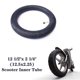 thumbnail image 5 of 2x 12 1/2 x 2 1/4 Inch Bike Inner Tubes with Bent Valves, Bicycle Tire Replacement, Rubber, Black, 5 of 5