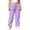 *Purple, variant on VBVC Women's Plus Drawstring Straight Leg Sweatpants , Casual Lounge Trousers For Women , Ladies' Relaxed Fit Track Pants with Pockets, Beige , L-4XL